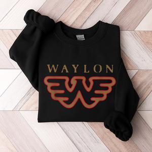 Waylon Jennings - Flying W Logo Sweatshirt, Country music shirts, Perfect for Fans, sweatshirt for Men and Women