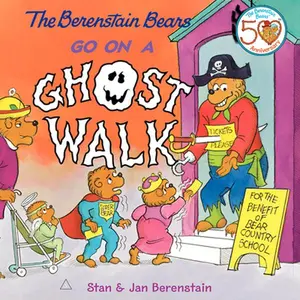 USED-The Berenstain Bears Go on a Ghost Walk: A Halloween Book for Kids [With Tattoos] by Berenstain, Jan (Paperback)