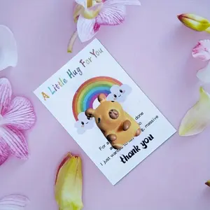 1-100pcs Cute Mini Resin Capybara in Mixed Colors, Adorable Small Gift Items for Christmas Ornaments, Perfect for Unique Gift Giving