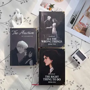 The Auction & All The Wrong Things Hardcover Set | Dramione Fanfiction Books | Dark Romance Series