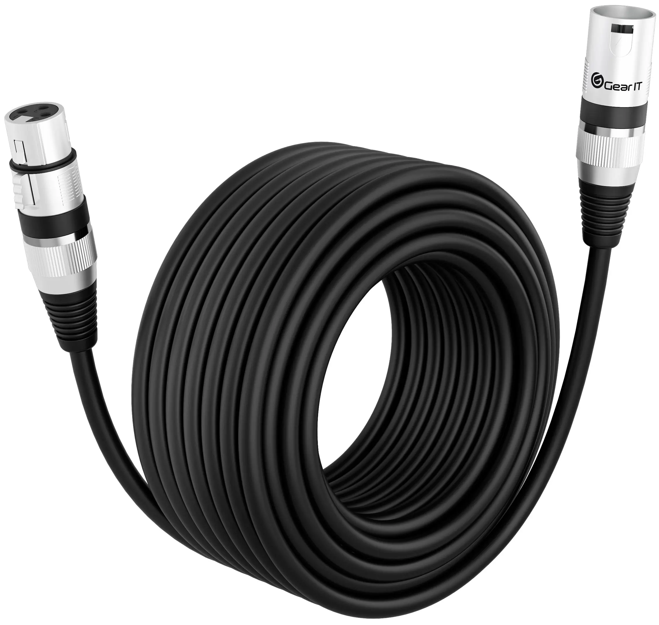 XLR Male to Female Microphone Extension Cable, Single Pack XLR Male to Female Microphone Extension Cable, Single Pack