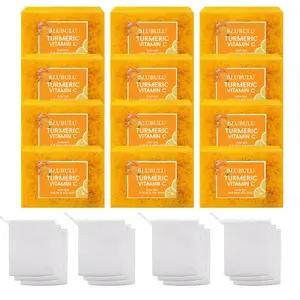 Natural Turmeric Kojic Acid Soap —  — Turmeric Soap, Body Cleanser & Skincare Essential-Turmeric Soap,Body Wash,Turmeric Body Care Producg Body W Cleansing summervibes