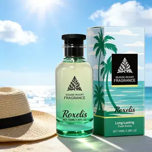 Large Capacity Beach Vacation Scented Spray, Natural Fresh Summer Perfume, Long-Lasting Sea Salt Fragrance, Portable Daily Use, Fragrance Gift