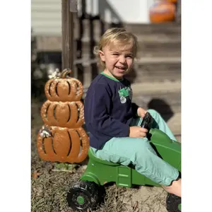 Tractor Applique Top and Pant Set