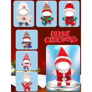 Christmas Doll Clothes (no Doll Included), Fits 17cm Dolls, Labubu Doll, Christmas Halloween Gift, School Start Present, Seasonal Accessories