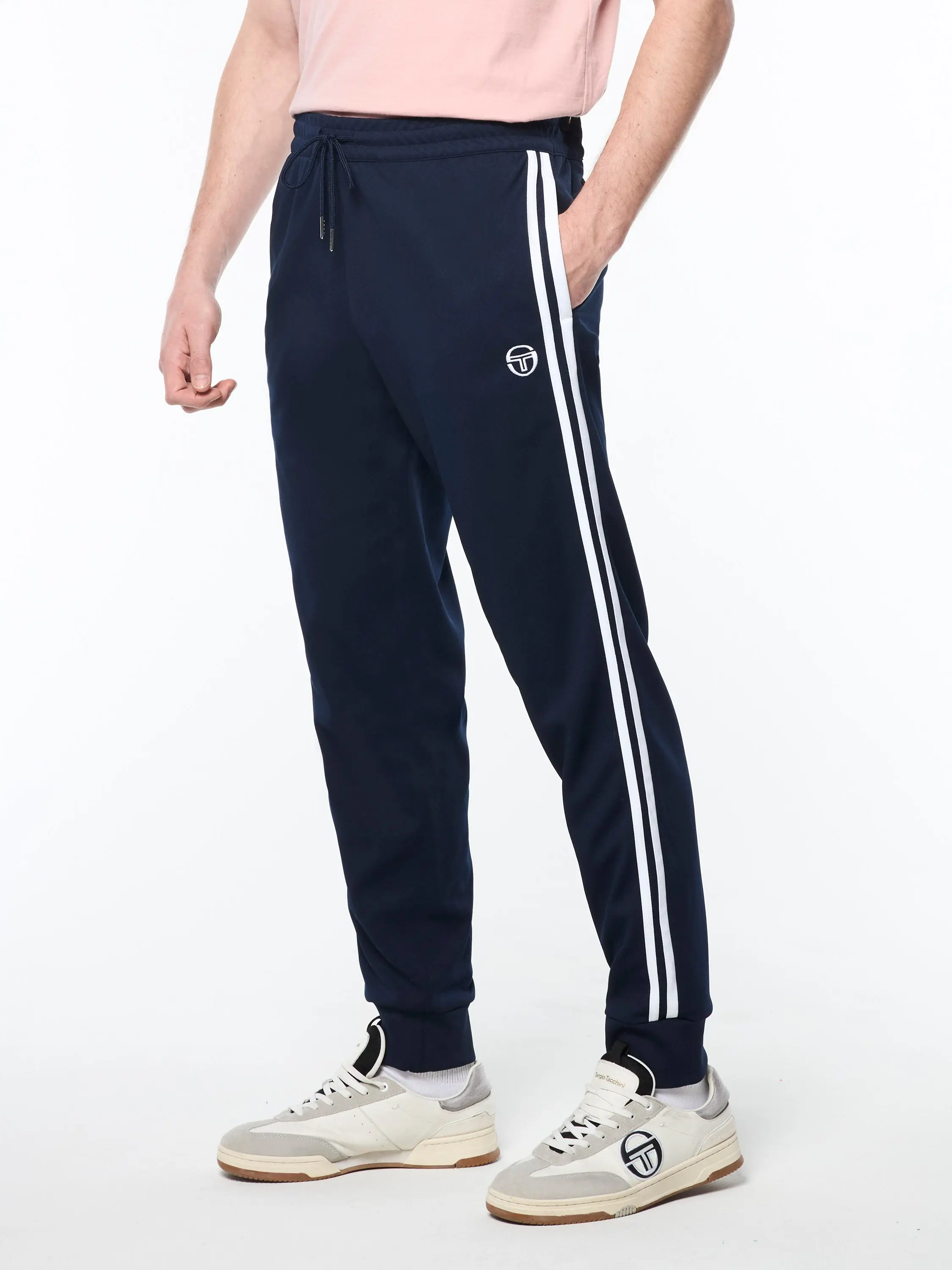 Damarindo Track Pant Archivio- Maritime Blue/ White