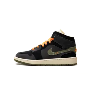 Air Jordan 1 Mid SE GS "Craft Anthracite Light Olive" FD5847 003