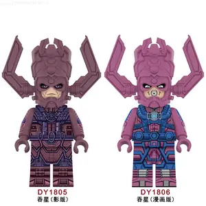 28CM MOC Planet Devourer large size Assembled Block Man Toy Ornament Puzzle Animation ornament collect Game Toy Model Kids Gift
