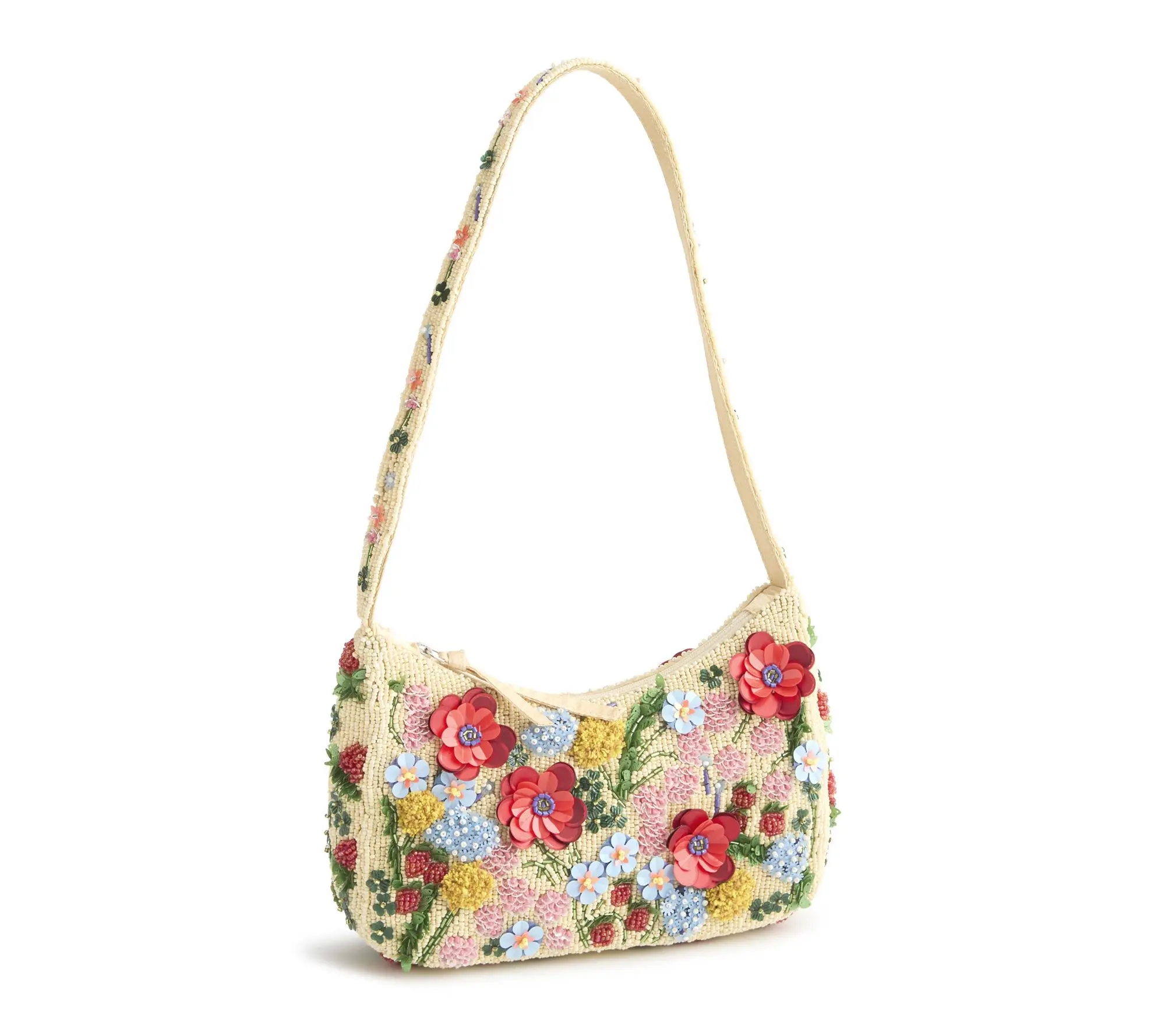 Vera Bradley Mini Roxbury Crescent Shoulder Bag
