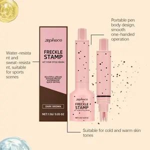 Long-Lasting Waterproof Liquid Freckle Pen, Realistic Face Freckle Stamp Pen, Spot Makeup Pen for Women and Girls, Daily Cosmetic Tool