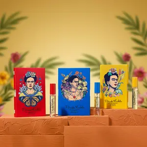 Frida Kahlo Discovery Bundle Full Collection 2ML Samples Red Blue Yellow Eau de Toilette Parfum Travel Size