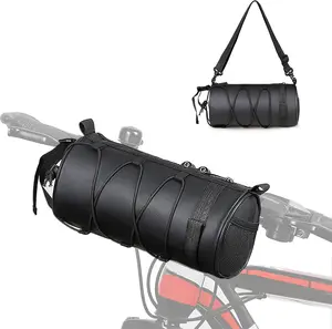 Handlebar Bag, 2.7L Bicycle Frame Bag with  Strap,   Front Bag Bicycle Accessories Storage Bag for MTB Road