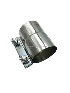 Excavator Silencer Clamp with Thread for SK210-6E  Exhaust Pipe Clamp