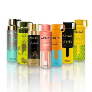 Armaf Body Spray Bundle | Odyssey Limoni - Candee - Wild One - Tyrant - Mega - Mandarin - Aqua | Eau De Parfum | 200 ML - 6.7 oz | Citrus - Floral & Aquatic Notes