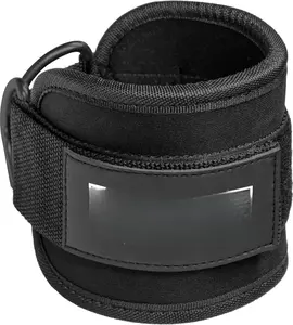 Heavy Duty Ankle Straps - Padded Ankle Straps for  Machines with Neoprene Padding and D-Ring Attachments - Adjustable Ankle Cuffs for  Workouts and Gym Equipment