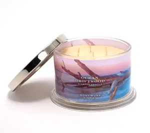 HomeWorx by Slatkin + Co. 18oz Ocean Driftwood Candle HomeWorx by Slatkin + Co. 18oz Ocean Driftwood Candle
