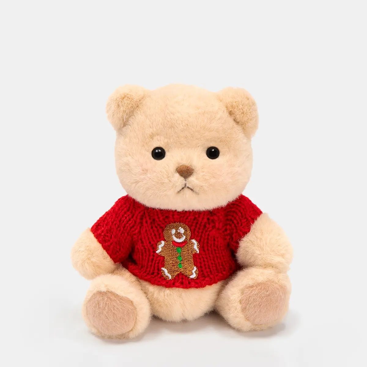 5.9 Inches Christmas Sweater Brown Mini Bear