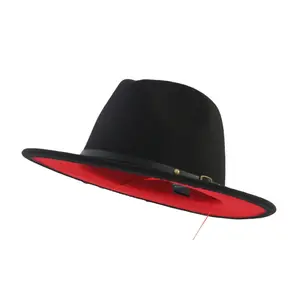 Flat Brim Fedora Hat Flat Brim Fedora Hat