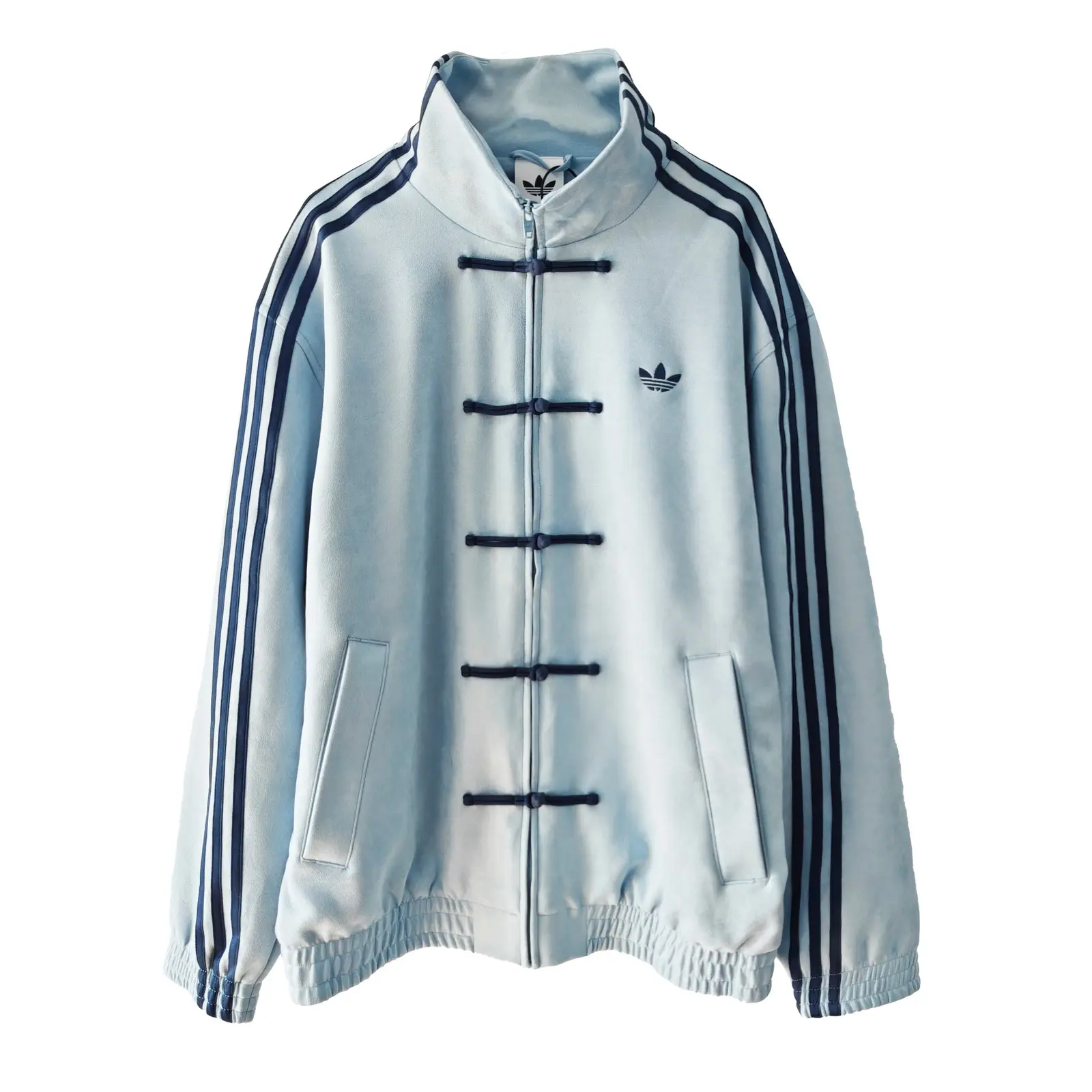 adidas シルバー ジャケット ASIA M Adidas Originals CTT Chinese Track Casual Jacket KT3846 Unisex