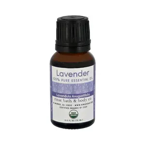 Lavender Essential Oil | Certified Organic | 100% Pure | Rinse