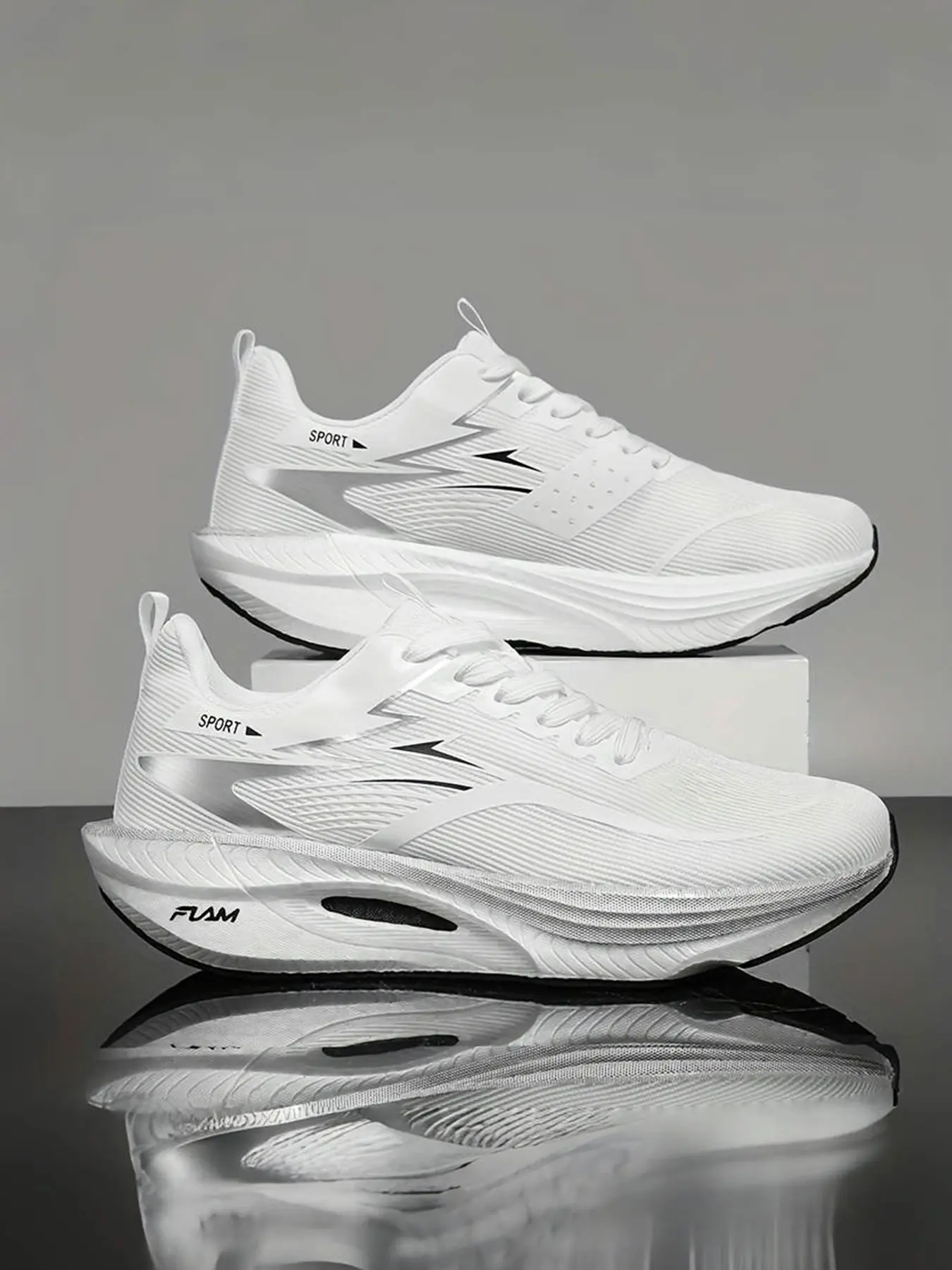 Professional Marathon Running Shoes, Sports Running Shoes, Lightweight Cushioned Athletic Sneakers, Road Running Shoes, Non-Slip Tpu/rubber Outsole, All-Season Sporty Footwear, Jogging Shoes, Shoe For Runners