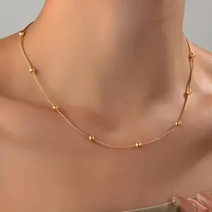 Choker Necklace, Minimalist Bohemian Style, Classic Collar Chain, Suitable for Everyday Wear, Parties, And Trendy Neck Jewelry