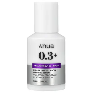 Anua Retinol™ 0.3% + Niacin Renewing Serum, 1.01 fl oz (30 ml)