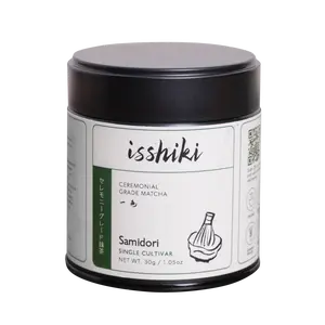 Isshiki Samidori Single Cultivar Matcha Ceremonial-Grade Traditional Flavor Creamy 30g Handpicked Uji Tea