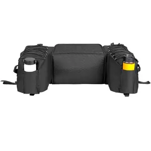 Motorcycle Rear Seat Bag Multi-Functional Storage Pouch, Waterproof Durable, Easy Installation, Secure Fit, Ideal for Motorcycle Accessories