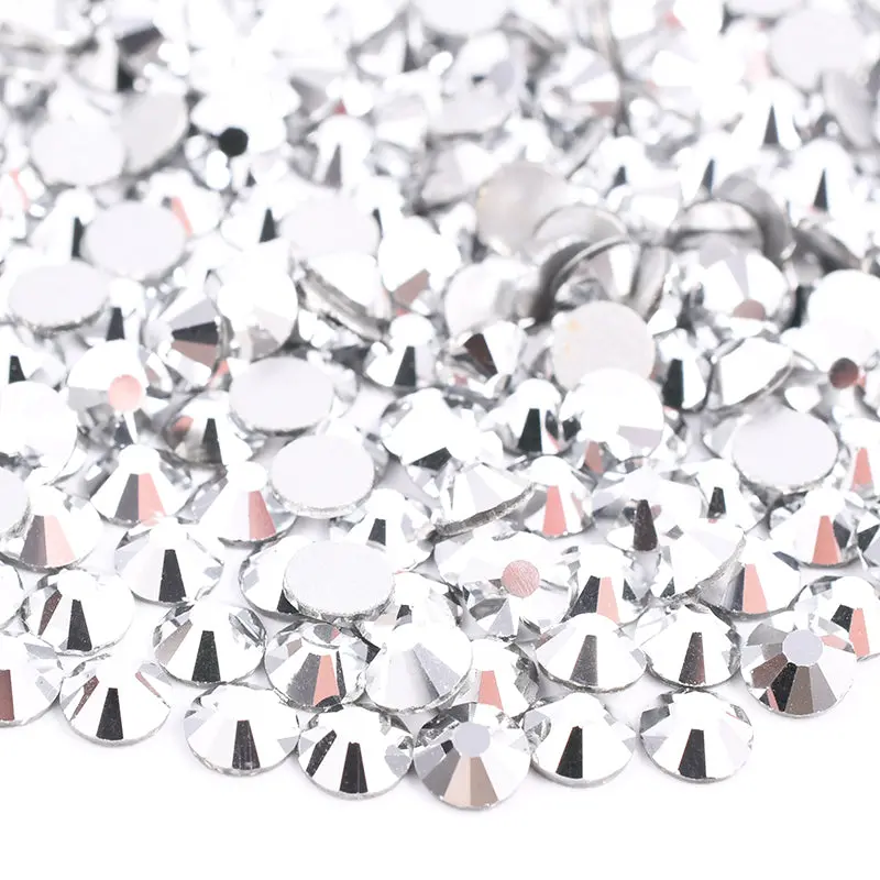 Silver Glass Rhinestones Silver Glass Rhinestones