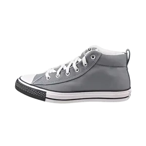 Chuck Taylor All Star Street Mid "Cool Grey/White/Black" 166338F