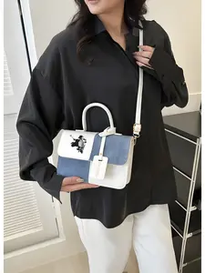 Shoulder bag with Michael Jackson pattern, single shoulder, unisex, fashionable and versatile, with multiple pockets and adjustable shoulder straps with zipper closure