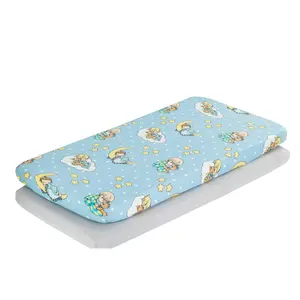 Precious Moments 2-Pack Cradle Sheets – 100% Cotton Fitted Set, Soft & Breathable By Everyday Kids 