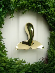 Whale Tail Door Knocker by Michael Healy - Handcrafted, Easy Install