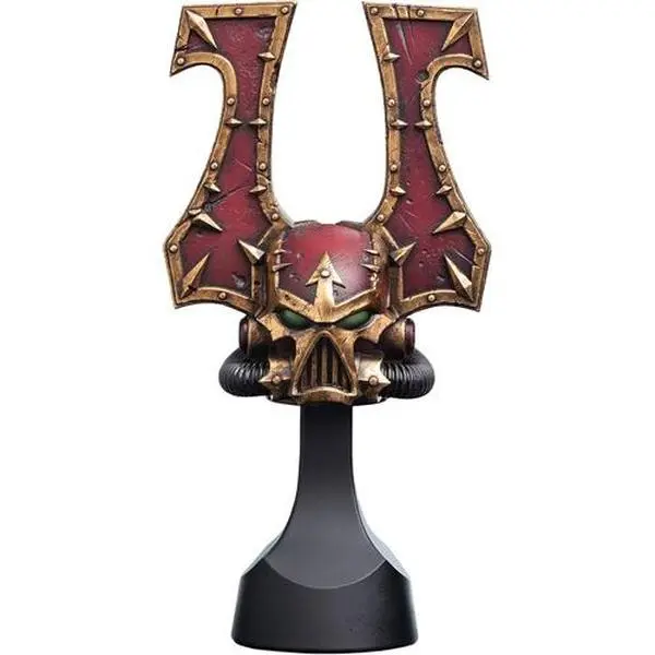 WETA Workshop Mini Prop Replica - Warhammer 40,000 - Khorne Berzerker Miniature Helmet  [COLLECTIBLES] Statue, Collectible