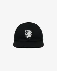 Wolf & Snake Strapback Hat – Black