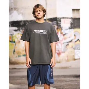 Vortex Mercury Oversized Heavyweight Short Sleeve T-Shirt - Phantom