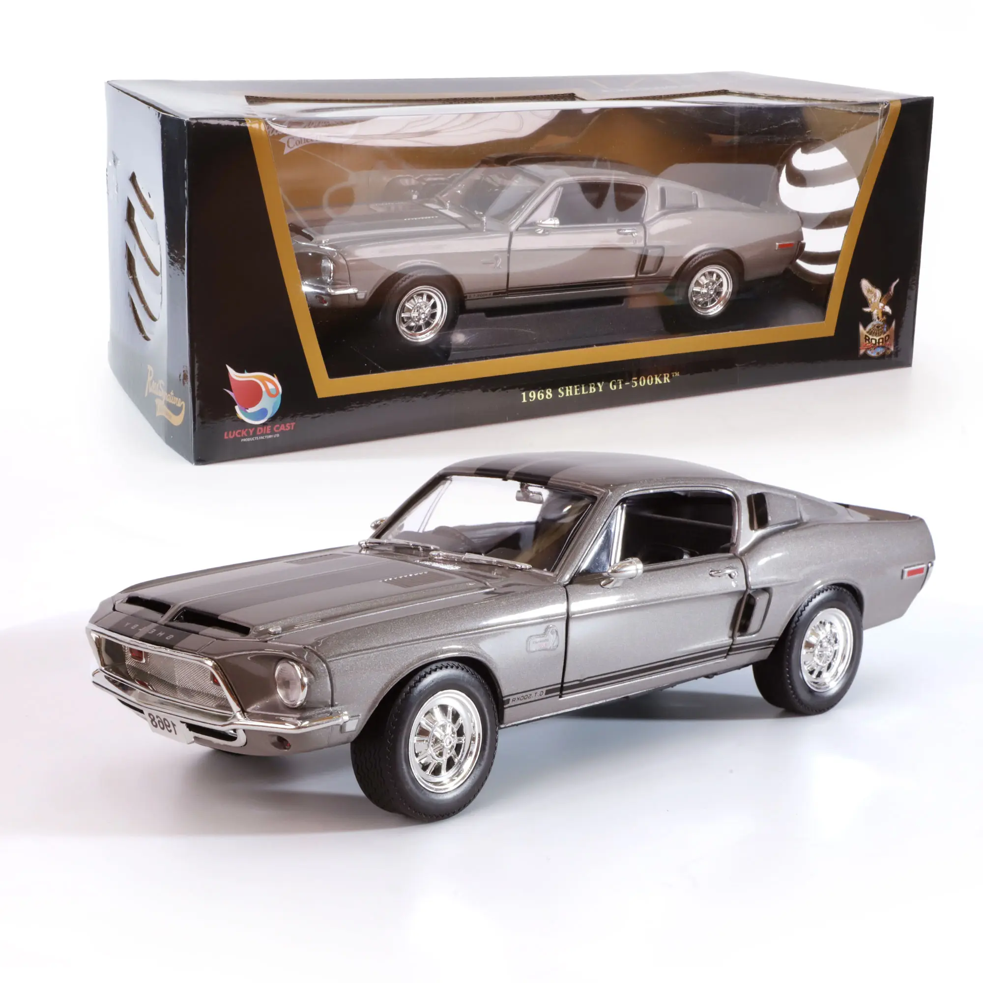 1968 Ford Shelby Cobra GT-500KR 1:18 Scale Diecast Model by Lucky
