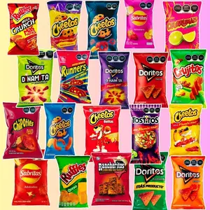 12ct Mexican Chips - Variety - Snack Size - Small Bags - Traditional Mexican Chips, Variety, Crispy