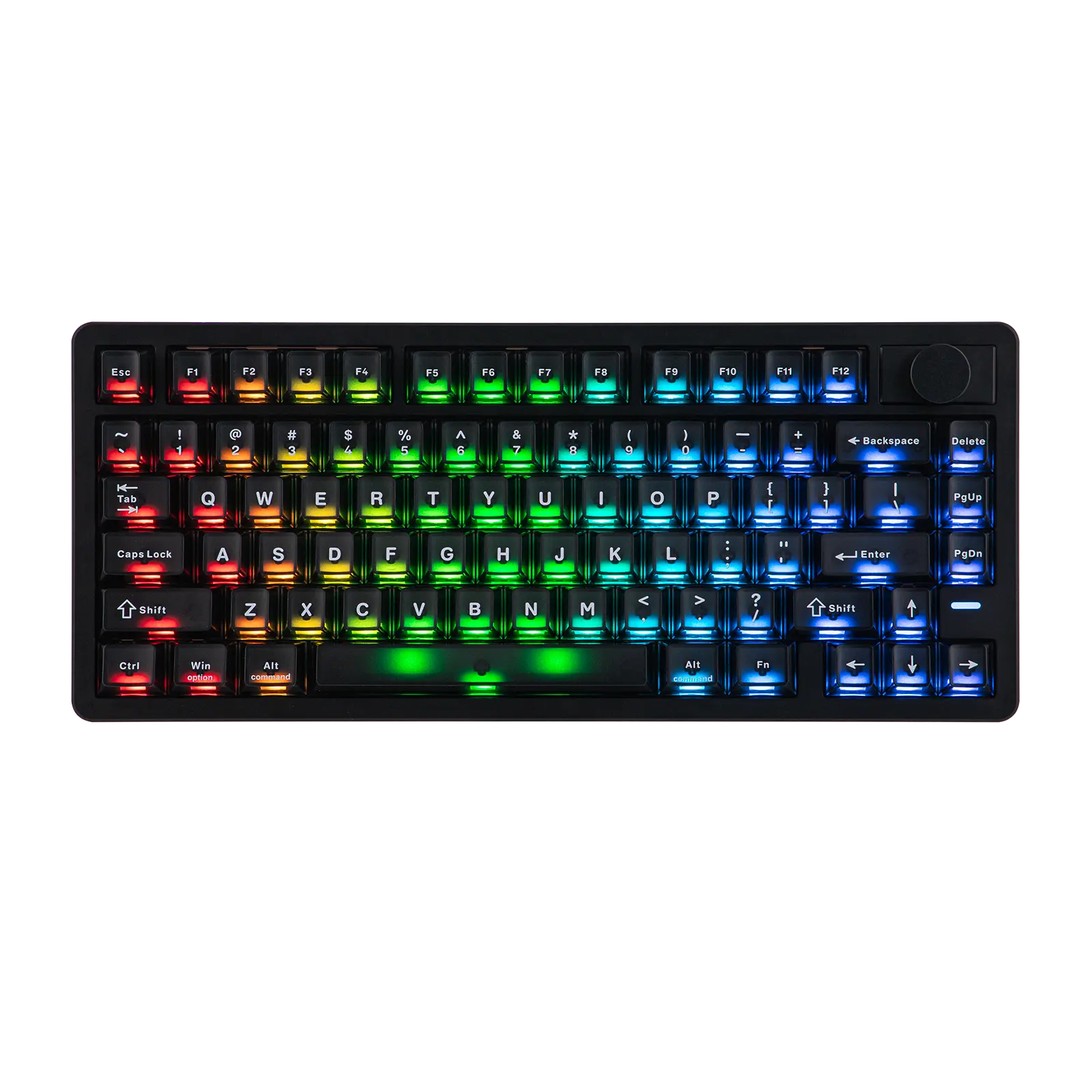 EPOMAKER HE75 V2 Hall Effect Gaming Keyboard, 8K Polling & 0.1ms, 8000mAh & 2.4Ghz/BT, Hot Swap Key & Knob, 0.005mm Adjustable Actuation, Rapid Triggering, Creamy & Thocky