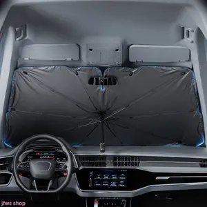 2026 New Foldable 4 Layer Reflective Anti Ultraviolet Front Window Cover For Cars With UV Blocking And Enhanced Cooling Tech Fit For Sedans And Hatchbacks Available In Multiple Colors Light Luxury Summer Cute And Cool US Design