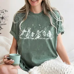 NK Divide Indie Folk T-Shirt,Vintage Insect Music Graphic Tee, LadyBugs Comfort Colors Shirt, Bug Music Tee, Insect Band T-Shirt