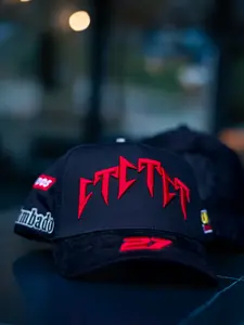 El Barbas Hats CT Raising Drop Premium Limited Edition Cap, Black, High-Quality Premium Visor, Unique and Exclusive Design, Details with a Touch of Elegance and Sophistication
