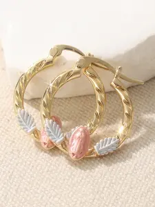 Vintage Fashion Earrings, Lightweight Chunky Hoops for Daily Wear and Parties, Perfect Gift Choice for All Seasons, Stylish and Alluring Design