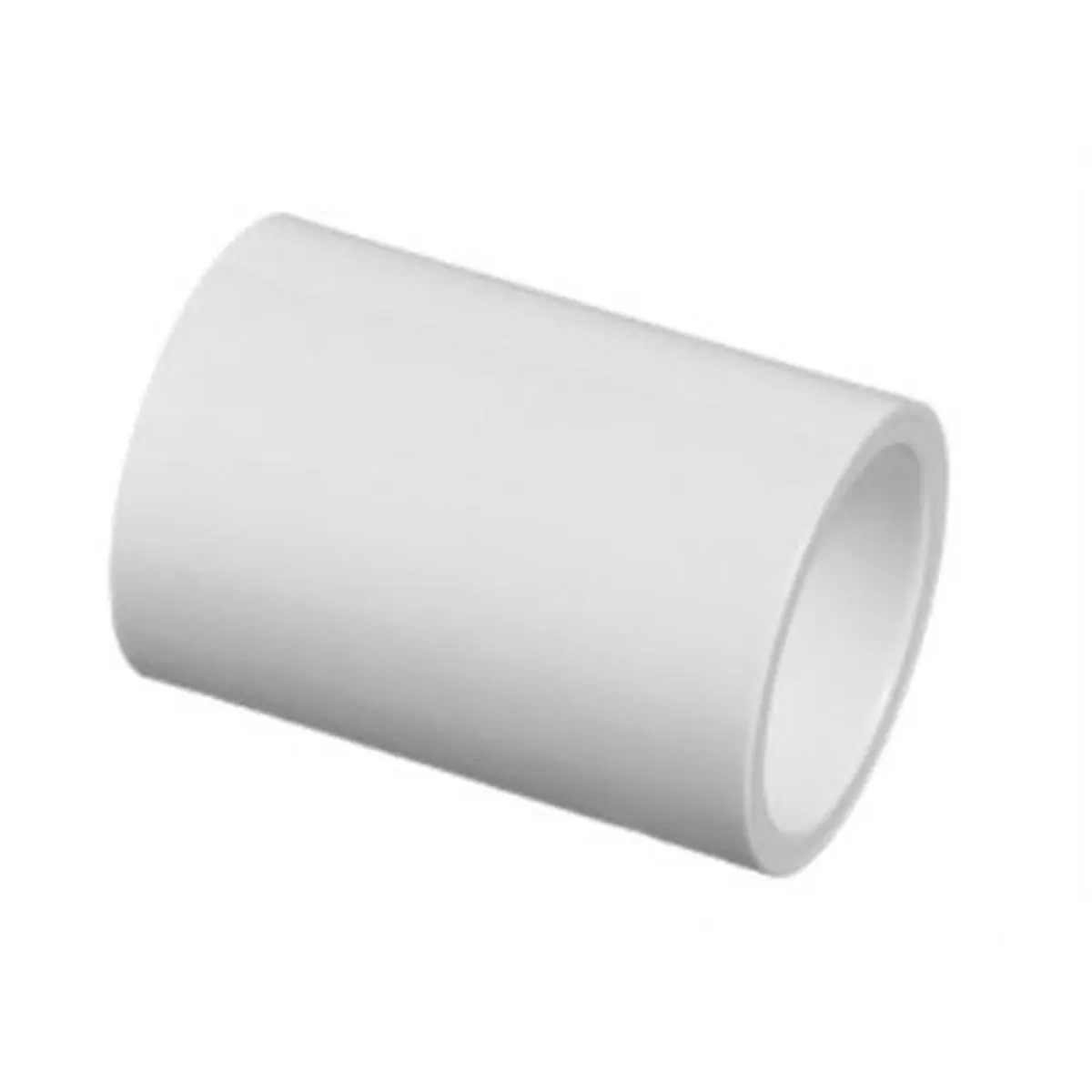 212 MAIN PVC Coupling, 1 in. Socket Fit Schedule 40 Water Pipe Component, Lead-Free Fitting for Aquatic Fitness Equipment, 40 Socket, Lead-Free Pvc