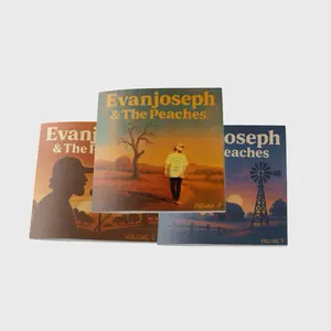 EvanJoseph & The Peaches: Volume 1, 2, & 3 - Autographed Lyric Booklets Bundle - Lyric Books