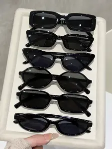 6 Pairs Cat Eye Sunglasses Set, Fits All Face Shapes, Perfect for Parties, Outdoor Activities, Fashion, Back-To-School, College Style