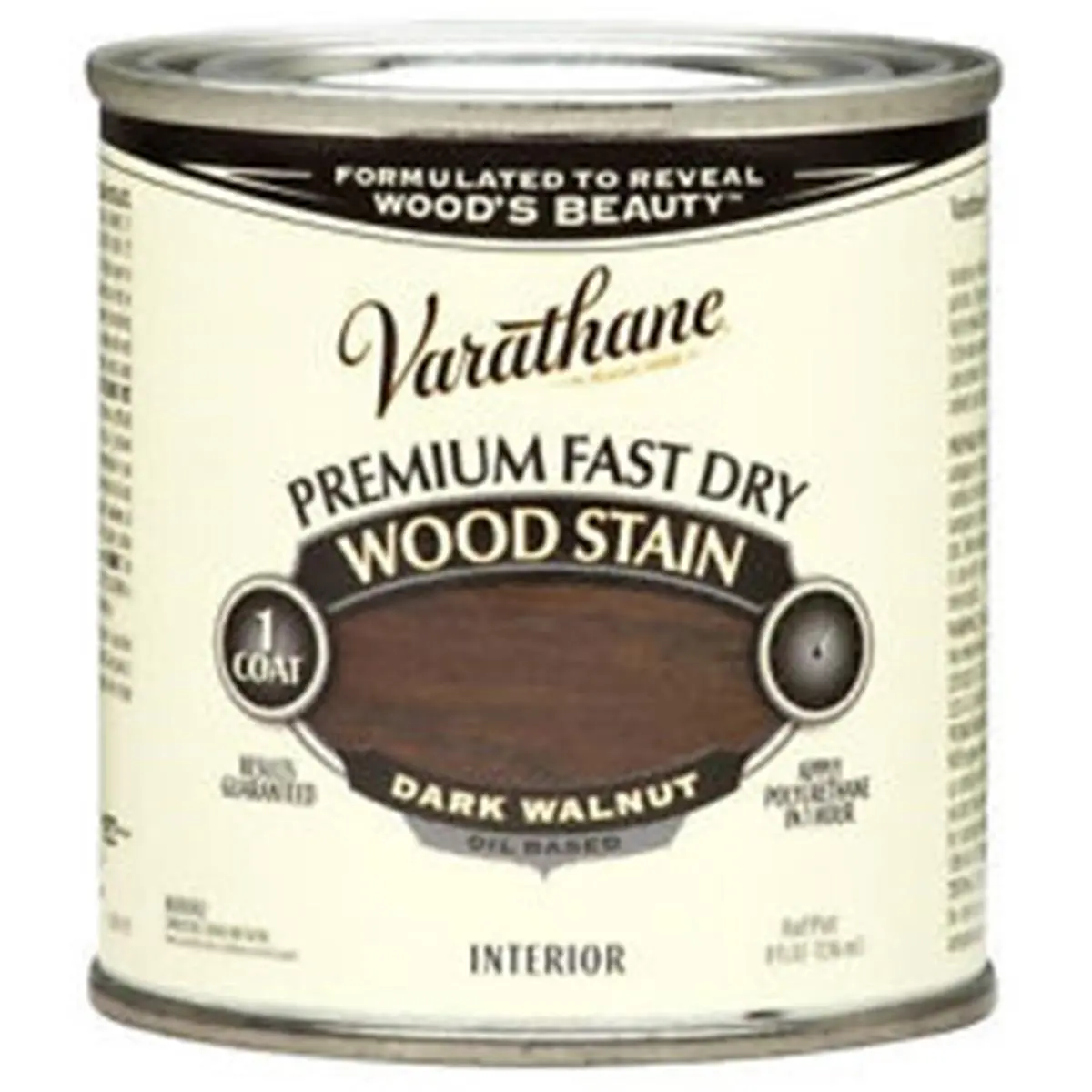 Varathane 262025 1-2 Pint Dark Walnut Fast Dry Wood Stain