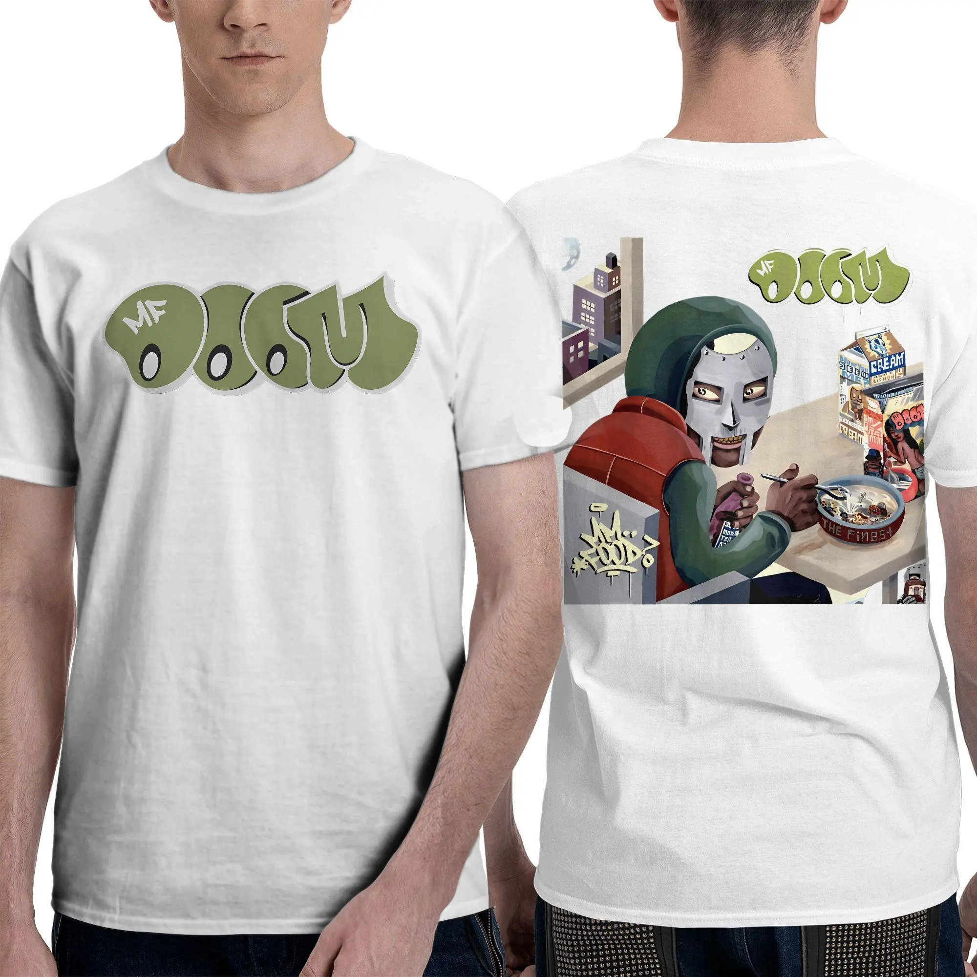 Rapper Mf Doom  T Shirt Summer  Y2K Fun T Shirts Pure Cotton Harajuku Tshirt For Men's Short-Sleeve Casual Top Tees