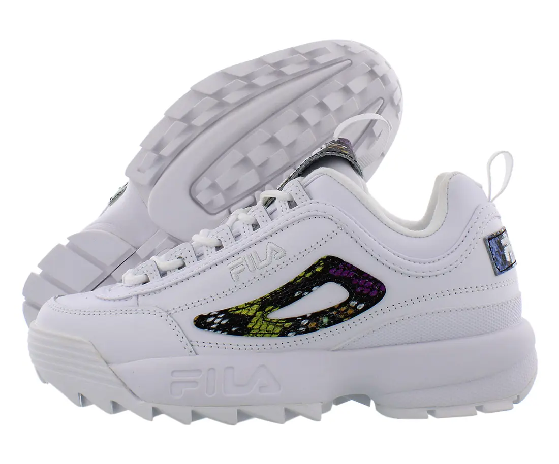 Fila Disruptor Ii Snake Womens Shoes, Sneaker, Sports Shoes, Casual, Footwear